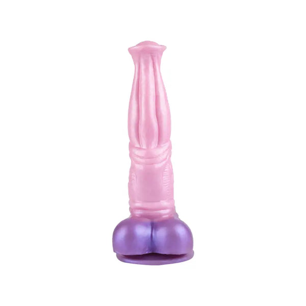 D020- 9.84''/24.9cm Realitic Texture Big Knotted Horse Dildo