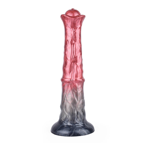 D030-11.18''/28.4cm Trumpet Shaped Long Thick Horse Dildo