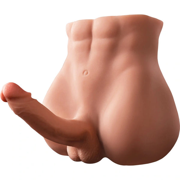 XS033- 9.44''/11.64lb Big 18cm Dick Male Sex Doll Torso